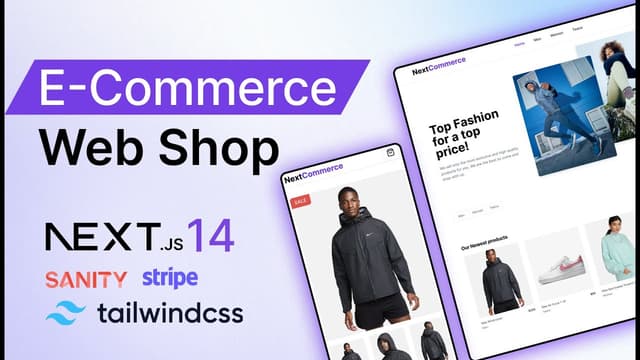 Next.js 14 E-Commerce Website with Stripe, and Sanity.io | Full Stack Tutorial | 2023